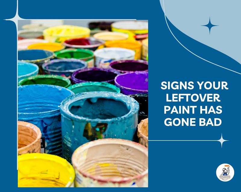 SIGNS YOUR LEFTOVER PAINT HAS GONE BAD